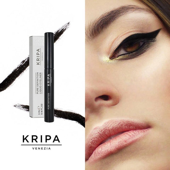Kripa Cosmetics Australia liquid eyeliner Liquid Eyeliner Top Natural Liquid Eyeliner, Long Lasting and Easy to Apply
